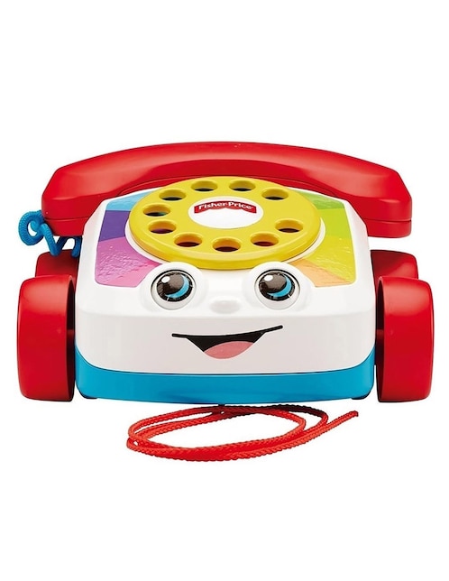 Teléfono Parlanchín Fisher Price juego didáctico infantil unisex