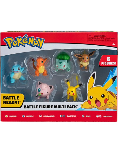 Pokémon Battle Figure Multipack Assortment (6-Pack) en SB