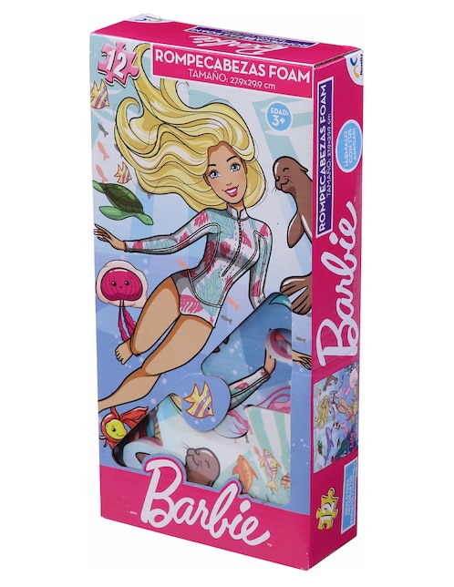 Rompecabezas Foam Barbie Barbie Novelty