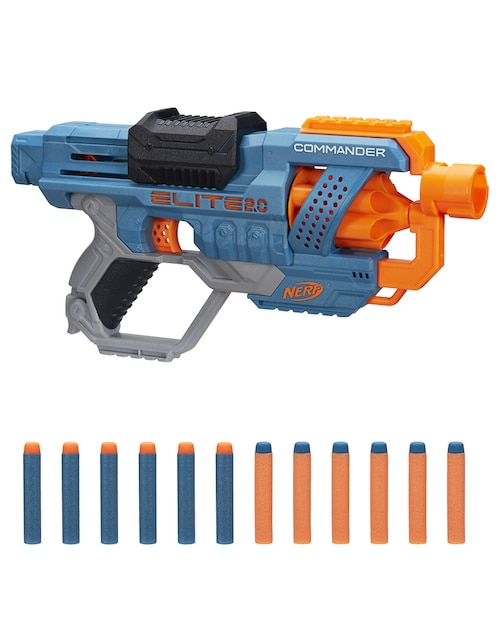 Pistola de dardos Nerf Elite 2.0 Commander Rd 6