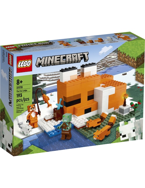 Lego Minecraft The Fox Lodge 21178