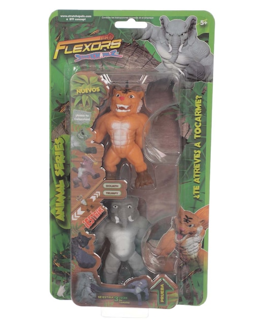 Set figuras de acción elástico 1