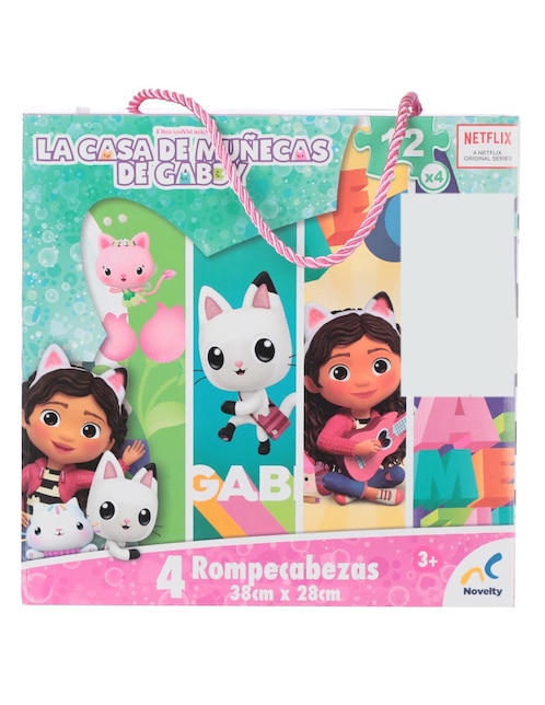 Set rompecabezas Gabby's Dollhouse 48 piezas Novelty