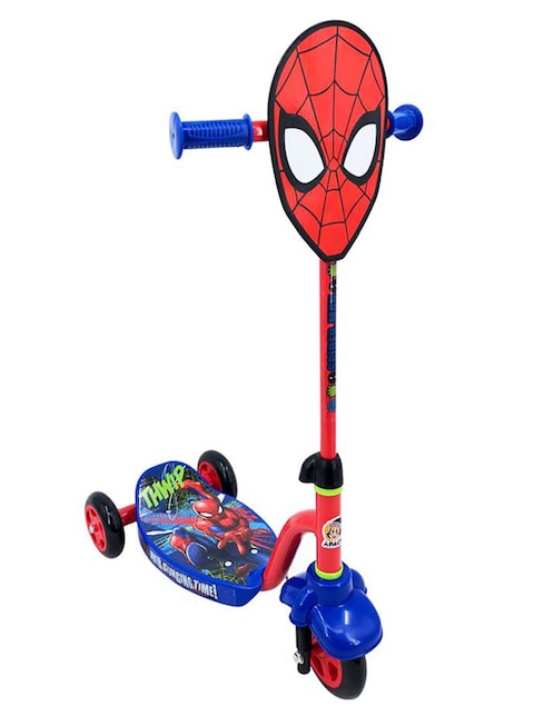 Tri-scoter manual Marvel Spider-Man para niño