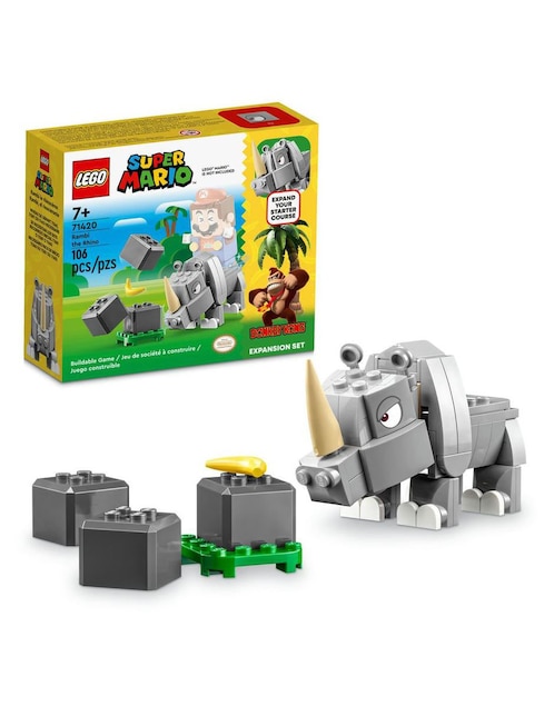 Lego Super Mario Bros Set de Expansión: Rambi, el rinoceronte 71420
