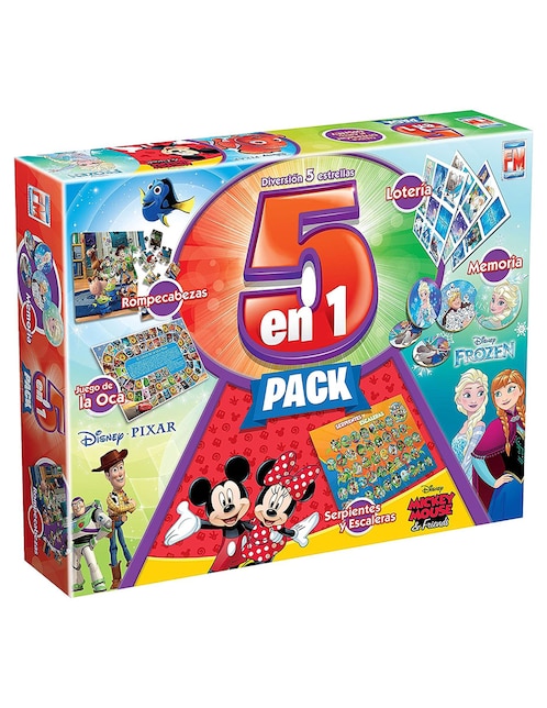 5 en 1 Disney 1