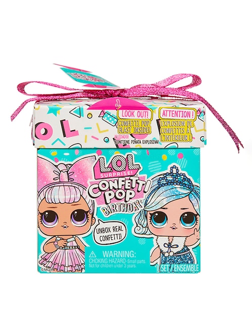Muñeca sorpresa Surprise Confetti Pop Birthday Suburbia