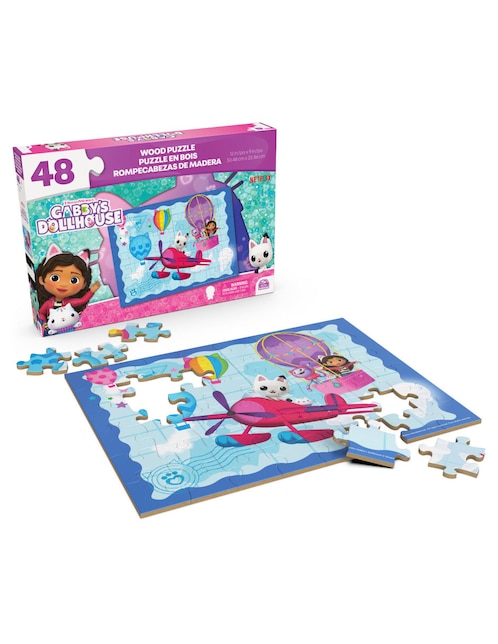 Rompecabezas Gabby's Dollhouse 48 piezas