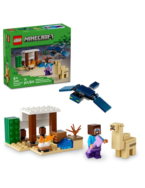 Todos Los Legos De Minecraft Lego La Expedición De Steve Al