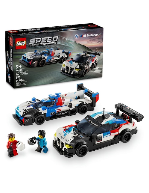 Lego Coches de Carreras BMW M4 GT3 y BMW M Hybrid V8 76922 Speed Champions