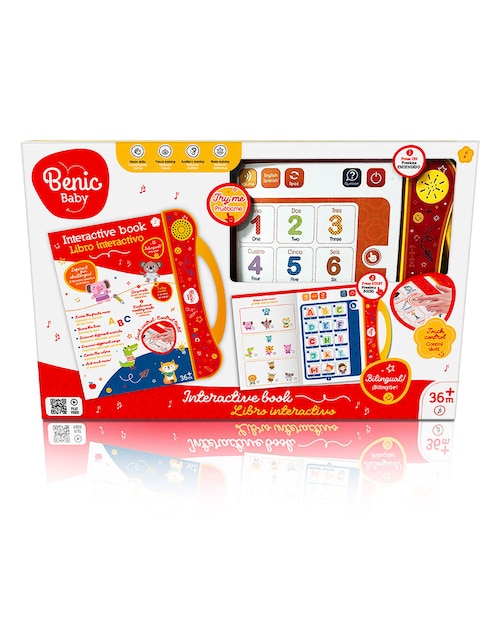 Libro interactivo Benic Baby juego didáctico unisex