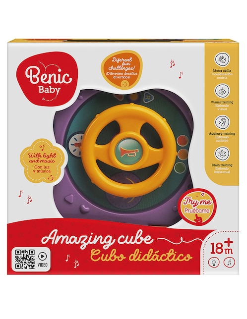 Cubo didáctico Benic Baby unisex