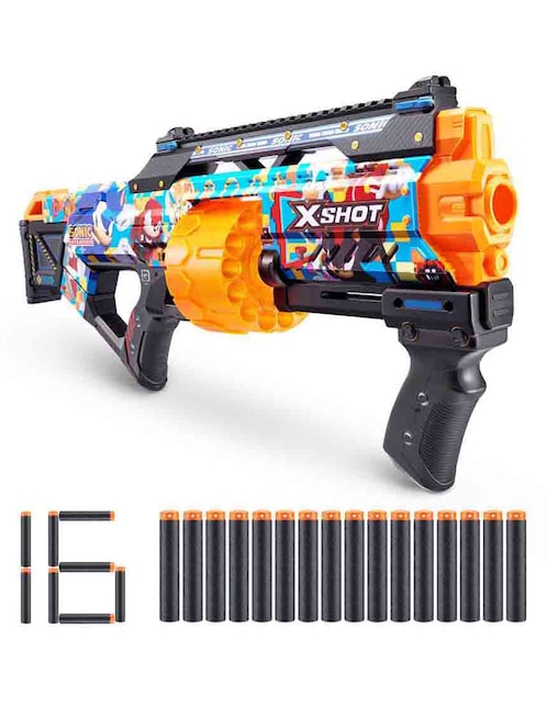 Pistola De Agua Electronica XSHOT ZURU Pieles De Llenado