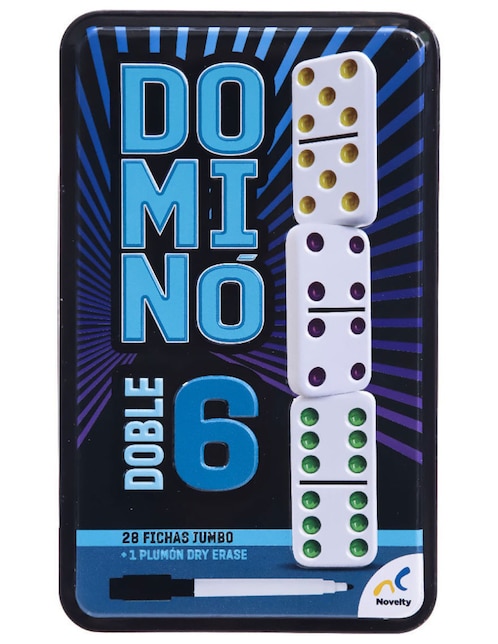 Domino de mesa de plástico Novelty