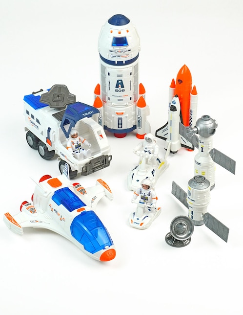 Set juguetes figuras de juguete del espacio 1