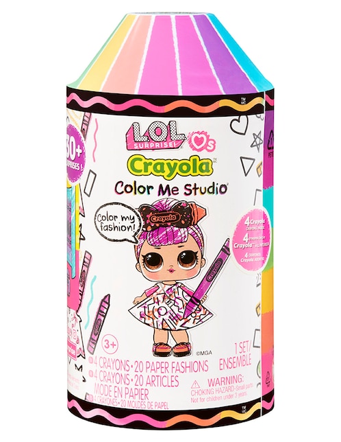 Muñeca L.O.L Surprise Crayola- Color me Studio 1
