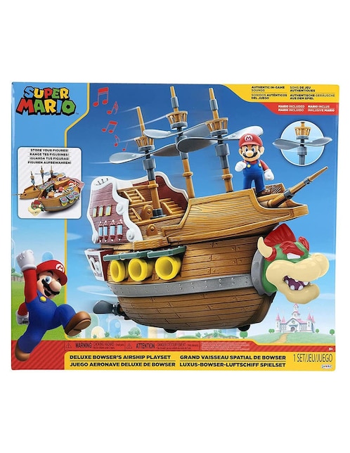 Juego Aeronave Deluxe De Bowser Nintendo de Super Mario