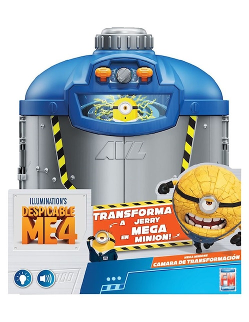 Set figuras articuladas Mi Villano Favorito Minions con luz y movimiento