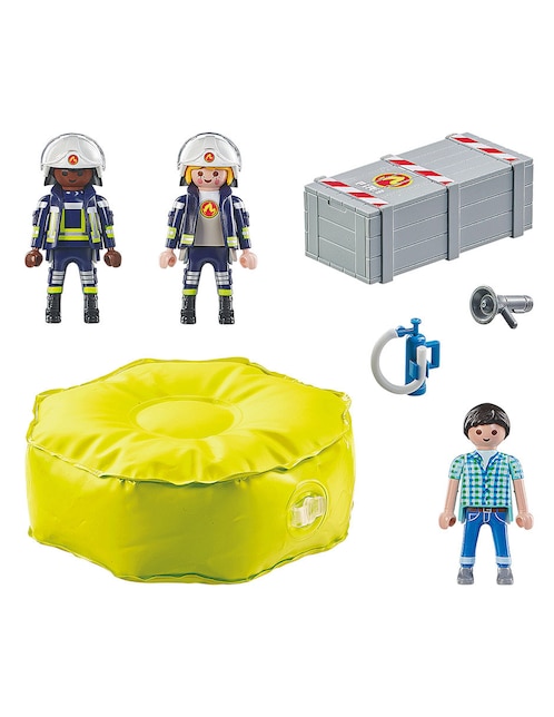 Bomberos con colchoneta 71465 Action Heroes 1