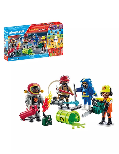 Action Heroes My Figures: bomberos 1