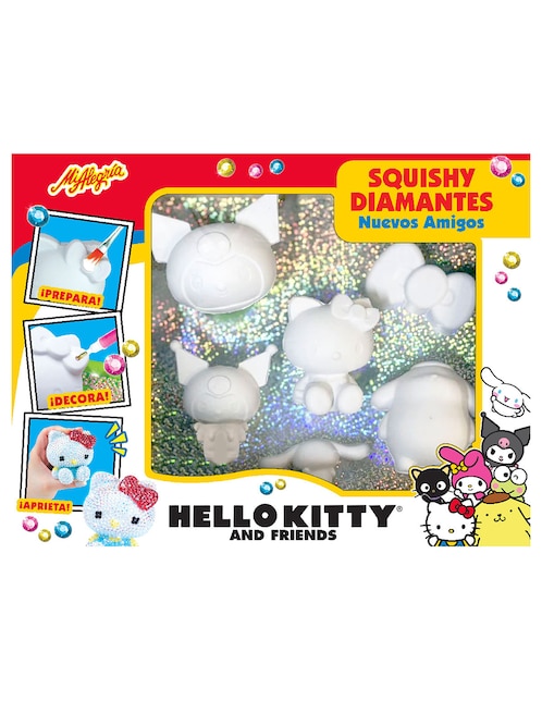 Squishies Hello Kitty and Friends Squishy Diamantes Nuevos Amigos Mi Alegría 1