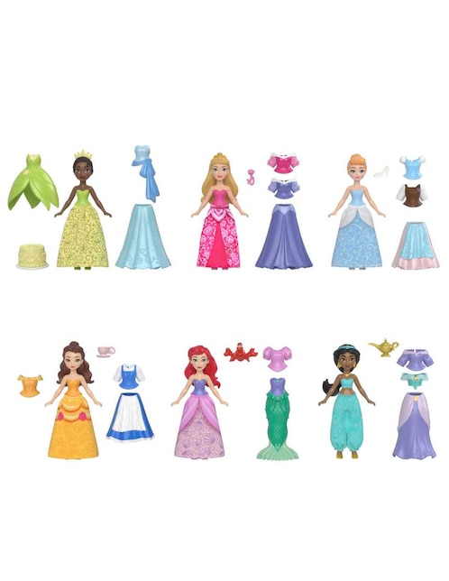 Fashion doll Disney Princesas Atuendos 1