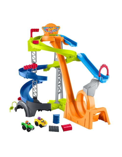 Pista armable Hot Wheels Little People