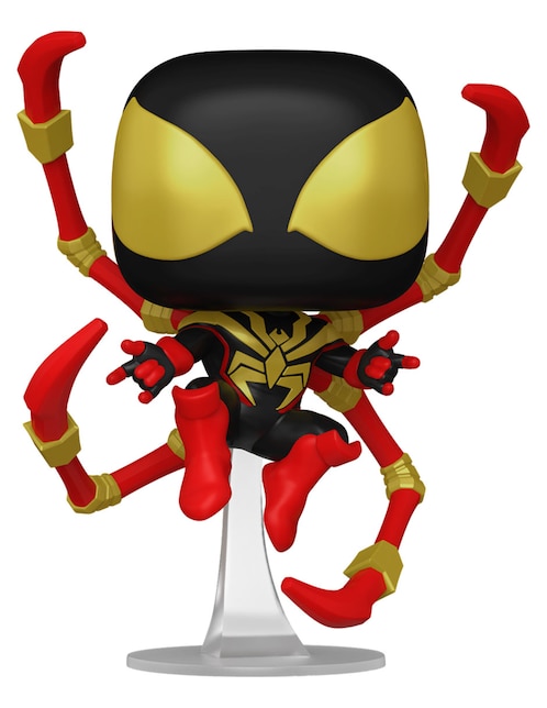 Pop! Marvel Miles Morales Iron Spider cabeza oscilante