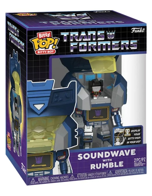 Figura Transformers Soundwave With Rumble chase 1