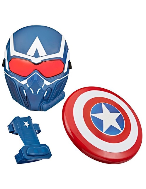 Set de accesorios para disfraz de Capitan America Brave New World 1