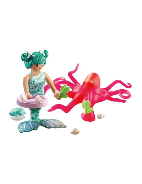 Princess Magic Sirena con pulpo que cambia de color 71503 1