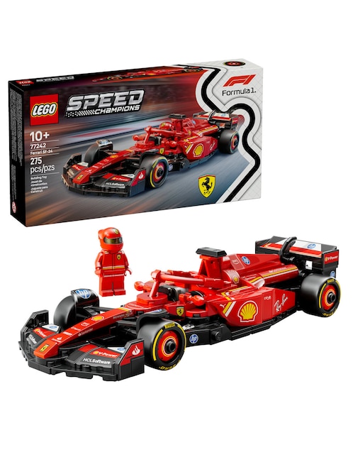 Lego Formula 1 Auto de Carreras Ferrari SF-24 F1 77242 Speed Champions