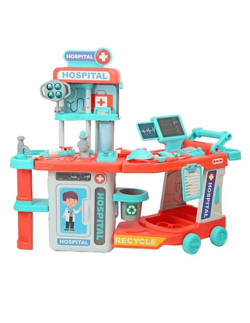 Consultorio Mérdico Móvil Funtopia juego de rol para niños