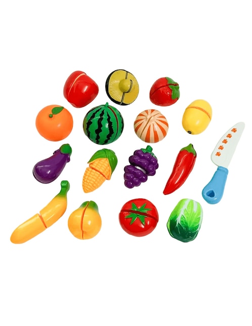Set de frutas y verduras Funtopia juego de rol para niños