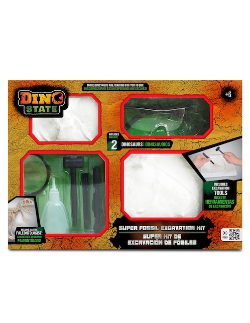 Súper kit de excavación de fósiles arte y manualidades unisex 1