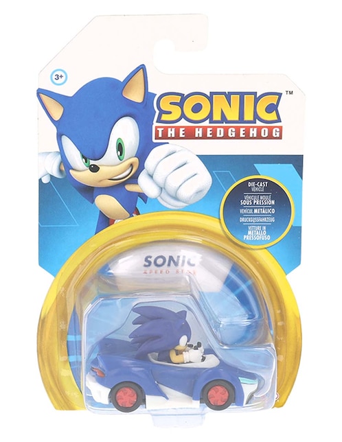 Vehículo para figura de acción The Hedgehog con movimiento 1