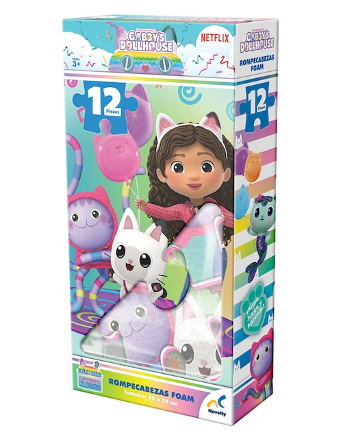Rompecabezas Gabby's Dollhouse 12 piezas