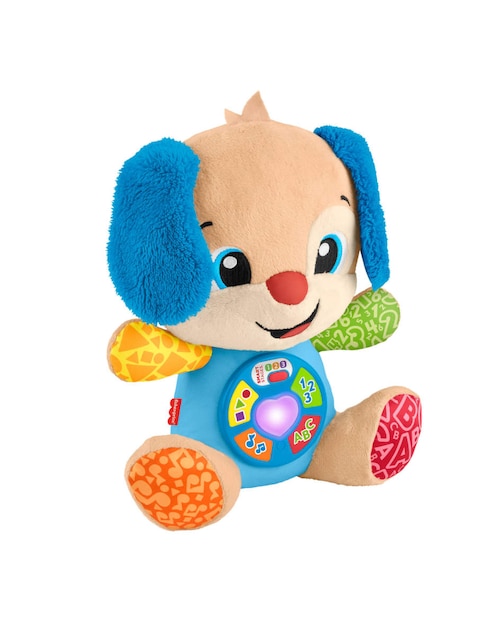 Peluche de Fisher Price perro Fisher Price Rie y aprende de 28.5 cm