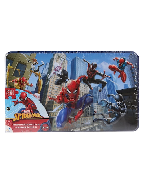 Rompecabezas Spider-Man panorámico 3 en 1 135 piezas 1