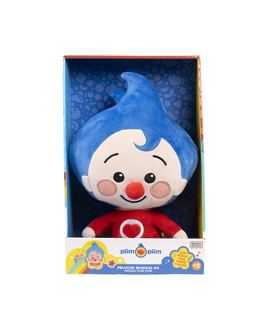 Peluche de Plim Plim Bandai de 15 cm