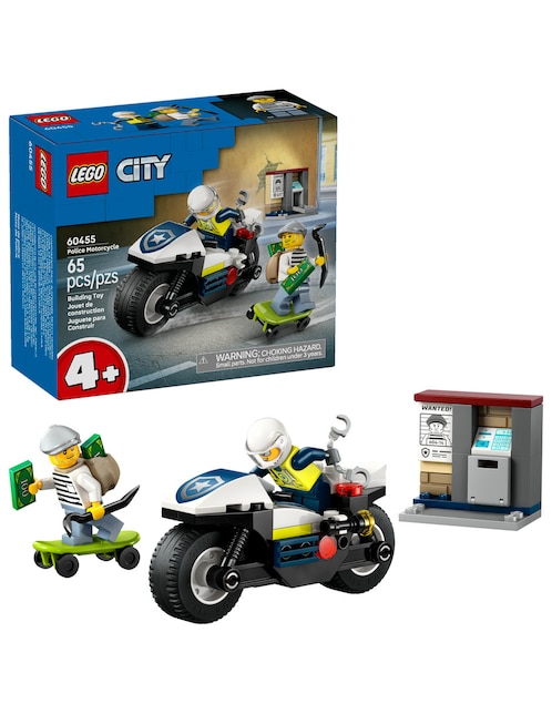 Persecución en Moto de Policía 60455 city 1