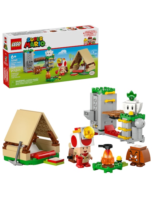 Lego Campamento del Capitan Toad 72040 Super Mario