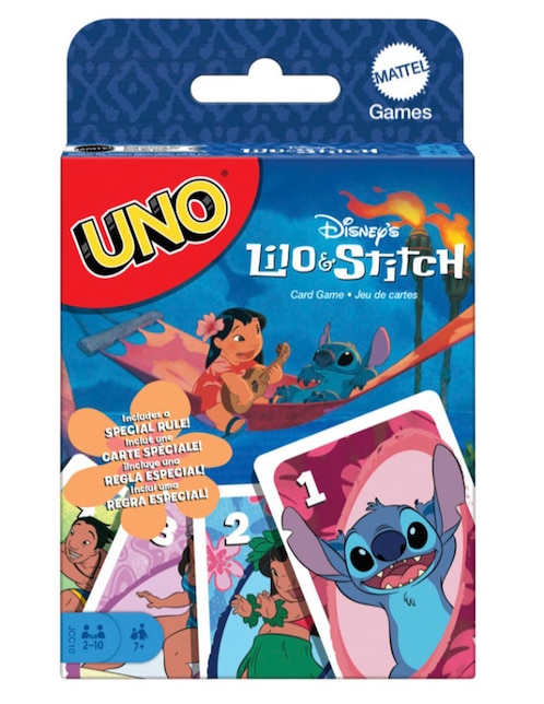 Uno Lilo & Stitch juego de mesa Lilo & Stitch Mattel