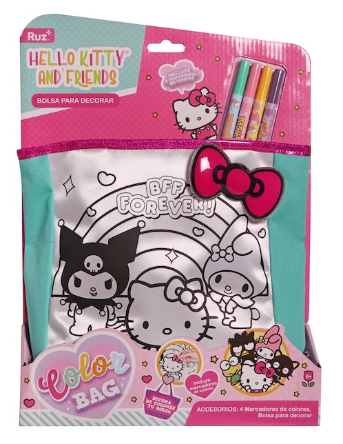 Bolsa para colorear Hello Kitty 1