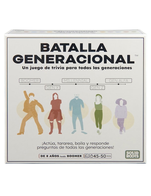 Batalla generacional un juego de trivia para todas las generaciones Spinmaster