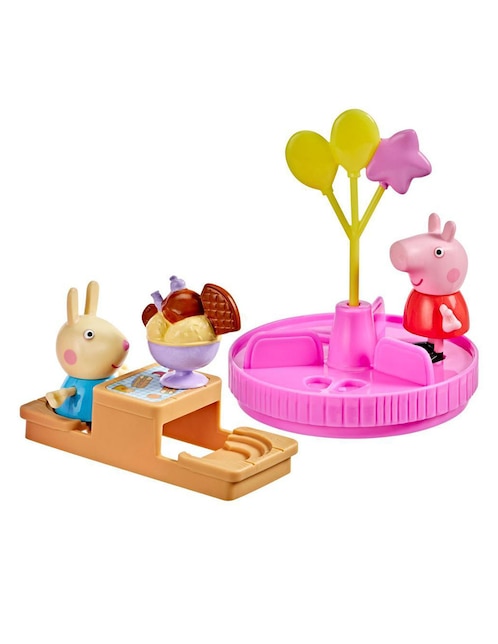Set figuras acción El carrusel de Peppa 1