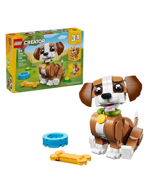 Lego Creator Simpáticos Animales: Cachorro Juguetón 31382