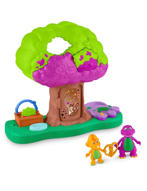 Set de Juego Casa del Árbol Luces y Sonidos de Barney's World Mattel