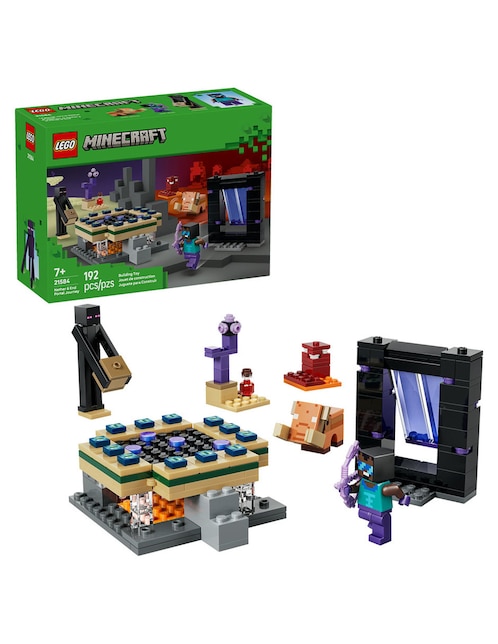 Lego Minecraft El Viaje por el Nether y el Portal al End 21584