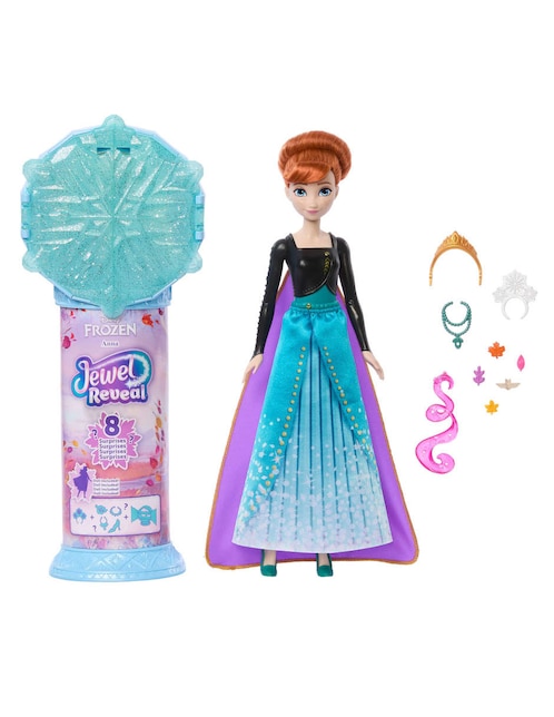 Set muñeca Frozen Jewel Reveal 1